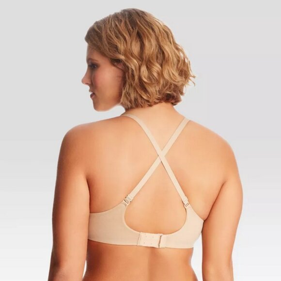 Maidenform Women's Comfort Devotion Extra Coverage Bra 9436 - Beige 36C - Picture 3 of 4